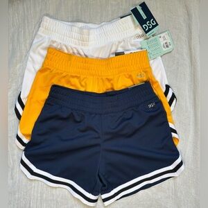 DSG Girls' Mesh Shorts - 3 pairs